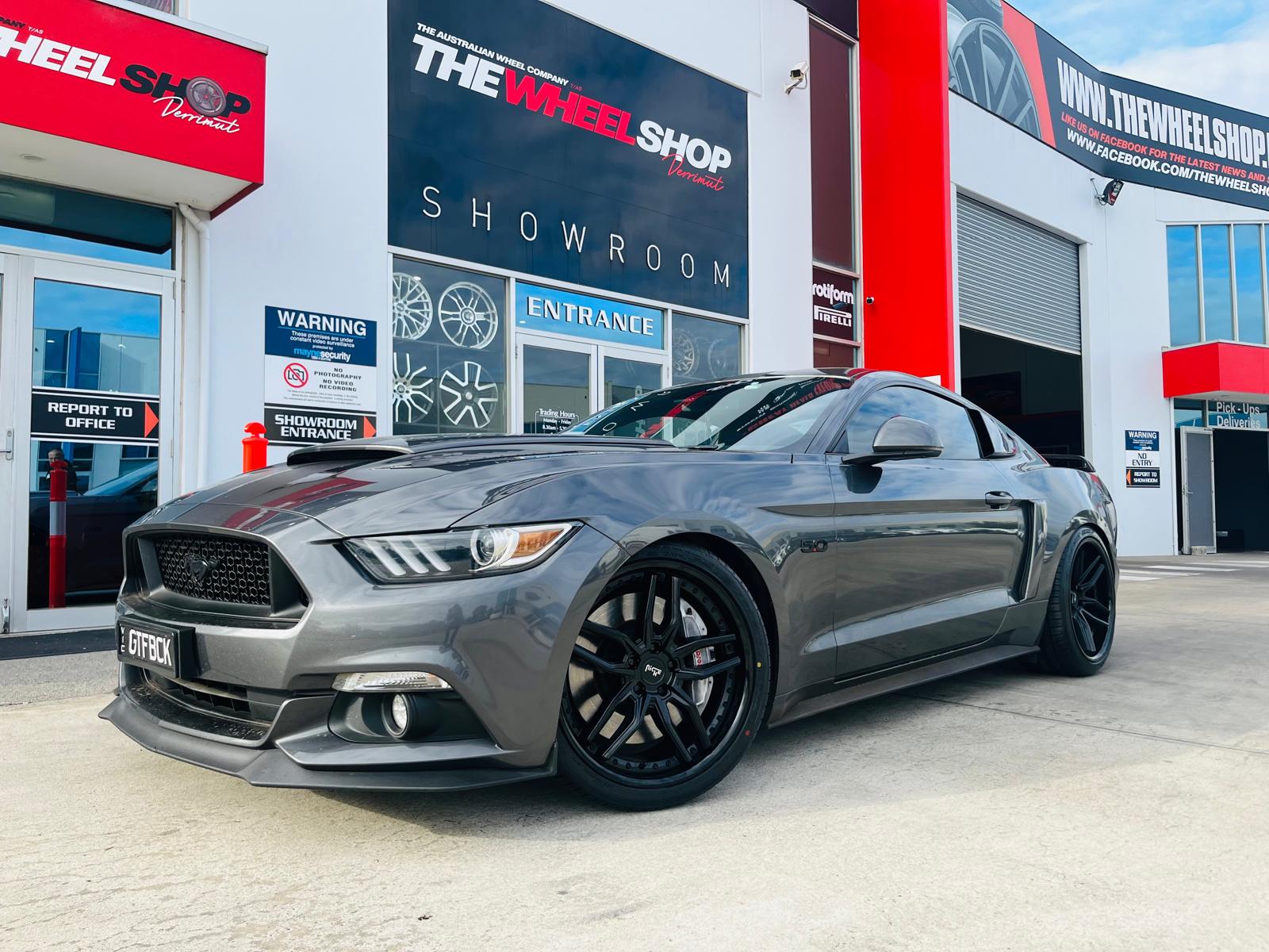 FORD MUSTANG GT WITH NICHE WHEELS |  | FORD